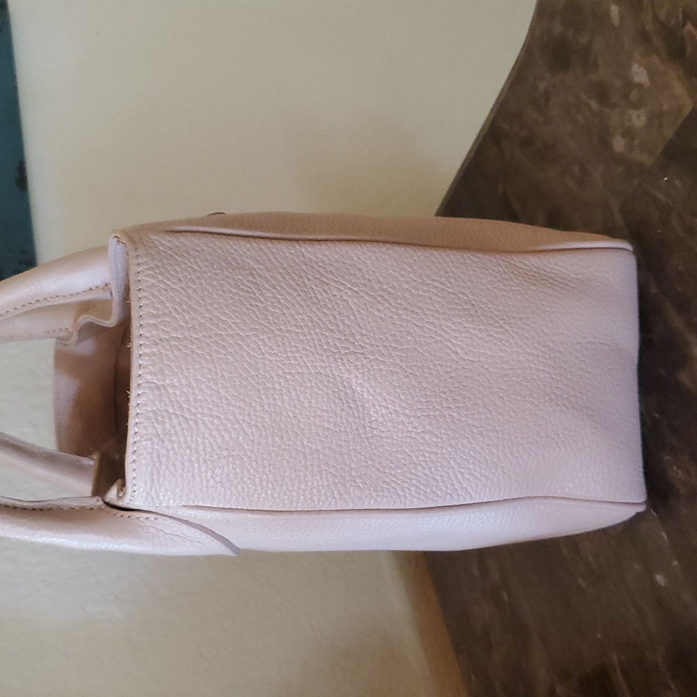 Mark & Graham Pale Blush Leather Tote - Picture 6 of 14